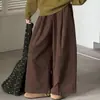 Conjunto casual de outono para meninas 2026 novo estilo coreano suéter moderno e calça de perna larga conjunto de duas peças