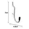 Tablero Perforado 7*4.8 Ganchos Metálicos de Alta Resistencia Cocina Garaje Almacenamiento Estante para Herramientas Estante de Almacenamiento Accesorios de Gancho