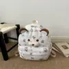Mochila nueva de gran capacidad para jardín de infantes con diseño único, estilo casual para niños y niñas, mochila infantil suave y linda