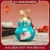 Lámpara de Aceite de Mantequilla Atractora de Fortuna, Cinco Bendiciones, Lámpara de Calabaza, Lámpara de Sabiduría, Vela de Aceite de Mantequilla, Lámpara de Larga Duración para Ofrenda a Buda, Adorno Decorativo