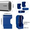 Escritorio y Silla de Nuevo Producto Transfronterizo Cubrepies Silencioso de Goma Suave Almohadillas para Pies de Mesa Antideslizantes Plástico Cubierta Protectora de Chaqueta de Tubo Ovalado