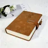 Caderno Super Grosso, Bloco de Notas Executivo, Livro de Registro de Reuniões de Escritório, Caderno com Capa de Couro Super Grossa, Diário A5 para Estudante Universitário