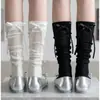 Meias estilo Ballet com Laço e Calcanhar Levemente Transparentes, Meias Finas e Fashion para Panturrilha para Primavera e Verão