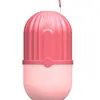 Ferramenta de Bandeja de Gelo de Silicone para Massagem Facial, Cuidados Faciais, Redução de Poros, Ferramenta de Bandeja de Gelo Facial para Beleza