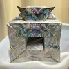 Papel Importado Engrossado Lingote Laser Semi-Acabado Ouro e Prata Lingote Fabricante Atacado Suporta Dropshipping