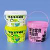 Cubo Transparente Sellado de Plástico Grado Alimenticio Liofilizado con Asa, Cubo Empaque para Mordedores, Cubo de Plástico Espesado para Premios de Gato 0.3-5L
