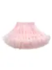 Saia Tutu de Coelho para Adulto, Meia Saia de Tela, Roupa Fashionável Doce Estilo Lolita para Família, Saia Curta Bufante de Primavera e Verão