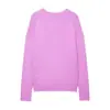 Suéter de punto suelto suave y delicado de color sólido con cuello en V, nueva llegada de primavera 2026 de AliExpress transfronterizo 2893005