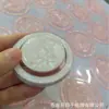 Regalo Promocional Soportes para Teléfono Pegatinas Adhesivas, Pegatinas 3D con Patrón de Concha, Pegatinas de Resina Cristalina, Pegatinas de Resina con Forma de Anillo