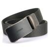 Cinturón informal de nailon con hebilla automática para hombre, nuevo modelo 2021