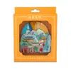 Imanes para Refrigerador de la Montaña Wugong, Pingxiang, Jiangxi, Imanes de Madera Coloridos de Papel de Aluminio, Souvenirs Culturales y Creativos de Tendencia Nacional, Regalos de Viaje