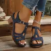Sandalias de Tacón Alto de Tira Única con Tacón Grueso Boca de Pez Nuevas de Verano para Mujer Europeas y Americanas Venta al por Mayor