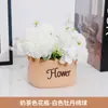 Flor Artificial Planta Verde Pequenos Enfeites Entrada Sala de Estar Decoração de Casa Mesa de Escritório Aparador Decoração Floral