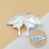 Nuevos accesorios de aleación de flor de loto y mariposa, gota de aceite, material para horquilla de pelo antigua, accesorios para el cabello, accesorios para tocado, ahora aprobado