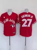 Traje de Beisebol Americano de Verão 2024 Traje de Beisebol MLB Camisa de Beisebol de Manga Curta Masculina Edição Cidade do Jogo Phillies