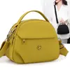 Bolso de Mano Versátil para Compras, Bolso Cruzado Casual, Nuevo Bolso Pequeño Cuadrado de Verano para Mujer, Bolso Ligero de Nailon Repelente al Agua