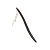 Elegantes Grampos de Cabelo de Sândalo Estilo Chinês, Grampos de Madeira de Alto Padrão Estilo Retrô, Acessórios de Cabelo Clássicos Elegantes, Venda por Atacado de Grampos de Cabelo Feitos à Mão