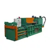 Prensa Hidráulica Horizontal Pequeña Shijiu Máquina Compactadora de Papel Usado Paja Empacadora de Botellas de Metal Plástico