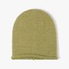 Gorro de Punto Cálido y Grueso para Otoño e Invierno para Hombres y Mujeres, Gorro Liso para Clima Frío, Versátil y Casual para Exteriores, Gorro de Lana que Protege los Oídos