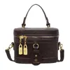 Bolsa Satchel Caixa Casual e Fashion para Mulheres 2025 Inverno Novo Estilo Luxo Acessível de Alta Qualidade Bolsa de Ombro Único Transversal de Alta Qualidade