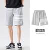 Shorts Casuales de Verano 2025 Nuevo Estilo Cuatro Rayas para Hombre Moda Ins Tendencia Marca de Moda Pareja Shorts Deportivos Sueltos