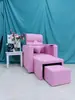 Arte de Uñas, Baño de Pies, Masaje de Pies, Cuidado de Pies, Sillón Sofá Reclinable, Sillón Sofá Fijo para Arte de Uñas, Sofá Spa para Pies, Lavado de Pies, Sillón para Extensiones de Pestañas