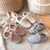 Sapatos infantis Forrest Gump de sola macia, novo modelo de outono, sapatos esportivos casuais antiderrapantes de sola macia para meninas de 3-6-12 anos, estilo coreano, versátil
