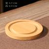 Cerimônia do chá zero com porta-copos porta-xícara de chá Kung Fu porta-chá bambu descanso de chá único quebra-cabeça de mosaico DIY logotipo de fábrica