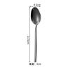 Juego de Cubiertos de Acero Inoxidable Transfronterizo Cuchara de Caballero Cuchara Sopera de Mango Largo Cuchara Doméstica Tenedor Cuchara de Postre Occidental