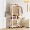 O Rack Integrado Mais Vendido do Sudeste Asiático para Sapatos e Chapéus, Varal de Secagem de Roupas, Rack de Armazenamento, Cabideiro, Sapateira de Quarto, Cabideiro para Calças