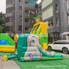 Comércio exterior fábrica slide inflável castelo casa interior e exterior crianças trampolim parque infantil parque impertinente Castelo