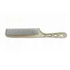 Peine de Aluminio para Salón de Peluquería Estilistas Profesionales, Corte y Peinado del Cabello, Peine de Cola Puntiaguda, Peine Plano, Peine para el Cabello, Venta al por Mayor de Peines para el Cabello