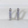 Nuevos Pendientes Sencillos Rectos de Circonita de Cao Shi Ebay, Pendientes Literarios y Frescos, Regalos para Novias y Mejores Amigas