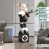Fabricante Alemão 2026 Novo Modelo Ornamento Urso Violento para Sala de Estar, Grande de Chão Luxo Leve High-End Lateral de Gabinete de TV