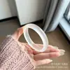 El Pulsera de Piedra Ojo de Gato Verde Militar Más Vendida de Vietnam en Color Rosa Macaron Claro