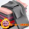 Pantalones largos de terciopelo para mujer, ropa interior ajustada, pantalones de mujer, calzoncillos, leggings, pantalones forrados de polar para otoño e invierno, pantalones de lana, pantalones cálidos para mujer