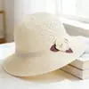 Chapéu de Sol Floral Novo Primavera/Verão 2026 Proteção Solar Chapéu de Sol Chapéu de Pescador Girassol Versátil Dobrável Chapéu de Sol Feminino
