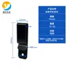 Clip trasero de acero al manganeso para teléfono móvil negro, funda para cuchillo de exterior, clip para cinturón, funda de cuero multiusos para cinturón, clip trasero, suministro de fábrica