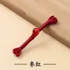 Botones planos hechos a mano con forma de cola de golondrina, estilo chino tradicional Hanfu, ropa de las dinastías Ming y Song, botones decorativos retro