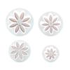 4 Piezas Molde de Primavera de Margarita Simulación Molde para Galletas Plástico Horneado Molde para Pastel Pequeño Herramientas para Fondant Listo en Stock