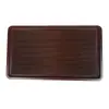 Bandeja plana para té de baquelita de 32 piezas, mesa pequeña de secado de té tipo cajón, soporte para tetera de madera maciza, mesa de té pequeña