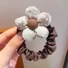 Diadema de Tela con Lazo para Niñas Goma Elástica de Lunares Florales Retro Alta Elasticidad No Daña el Cabello Accesorios Diarios para Bebé