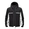 Chaqueta para Hombre de Talla Europea Transfronteriza Comercio Exterior Amazon Deportiva Casual Holgada Versátil Moderna con Capucha