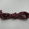 Novo Ponto 5mm Colorido Padrão Cruzado Poliéster Corda Redonda Paracord Fio Central Jaqueta de Outwear Esportivo Corda de Cintura Corda de Chapéu