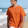 Camisetas de Algodón para Hombre en Múltiples Colores, Mangas Cortas que Absorben la Humedad, Camisetas de Algodón Cómodas y Amigables con la Piel, Descuentos por Compra al por Mayor, Venta al por Mayor de Fábrica