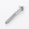Tornillos Autorroscantes Externos Hexagonales de Acero Inoxidable 304 Din571 Cabeza Hexagonal Tornillos de Diente para Madera Punta Cola M5M6M8~M12
