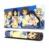 Alfombrilla de ratón para chica de sonido ligero extra grande, alfombrilla de ordenador de anime, alfombrilla de bloqueo de teclado para portátil, tela, alfombrilla de escritorio grande, oficina