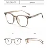 Gafas Ovaladas Negras Ultraligeras Dr.Lolly para Hombre, Aptas para Lentes Graduados, Montura Grande para Caras Grandes, Efecto Adelgazante, Montura de Alta Gama