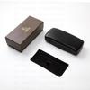Venta al por mayor al contado Nueva caja de gafas de marca de alta gama Moda Caja de metal para gafas de sol Caja para gafas de sol Juego de caja para gafas de sol