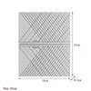 Régua de Patchwork Acrílica Ferramentas de Corte de Tecido Roupas Corte Vertical Medição de Costura Regular Régua de Resistência Densidade Fita Métrica Rotativa Atacado